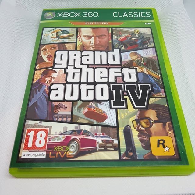 แผ่นแท้ Xbox360 GTA Grand Theft Auto IV (pal)