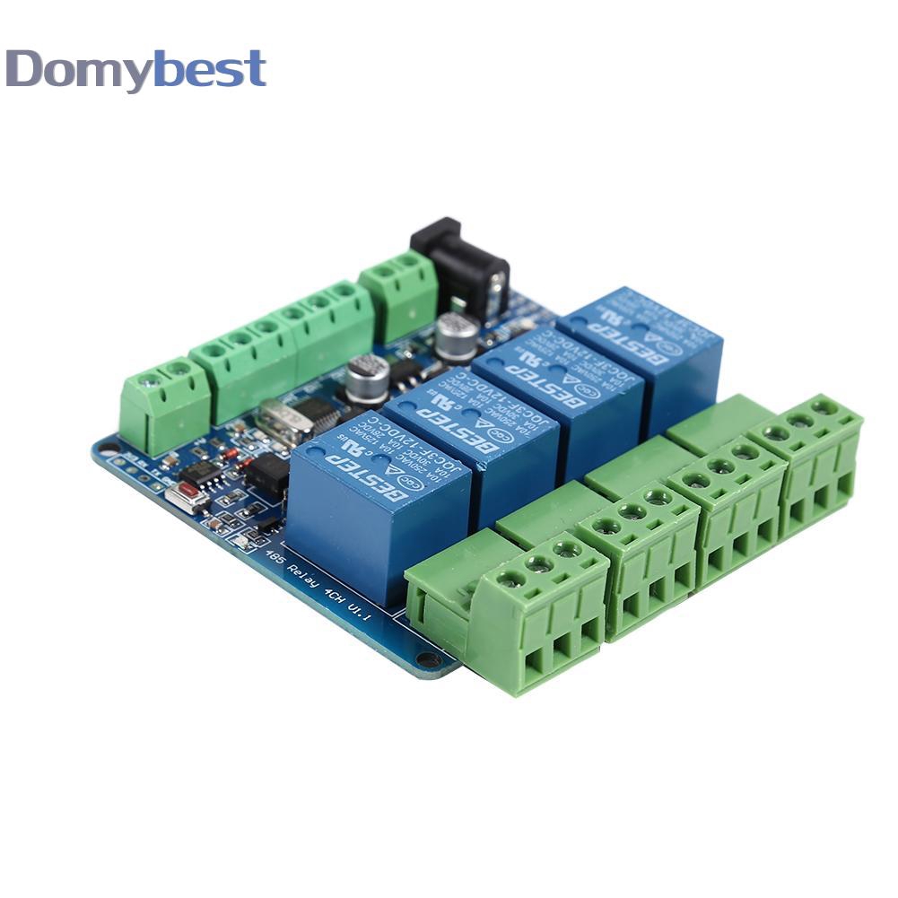 โมดูลรีเลย์สวิตช์ 485 d - cny modbus rtu 4 way - domybest.th - ThaiPick
