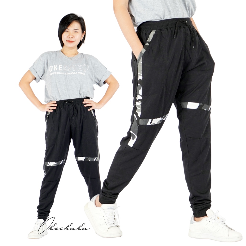OKEUKU Ruby Jogger Pants Camo Unisex Training Sports Jogger Pants