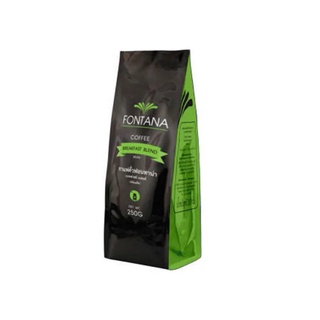 เมล็ดกาแฟคั่วบด ยี่ห้อ PCG Fontana Arabica100%GRN 250 g