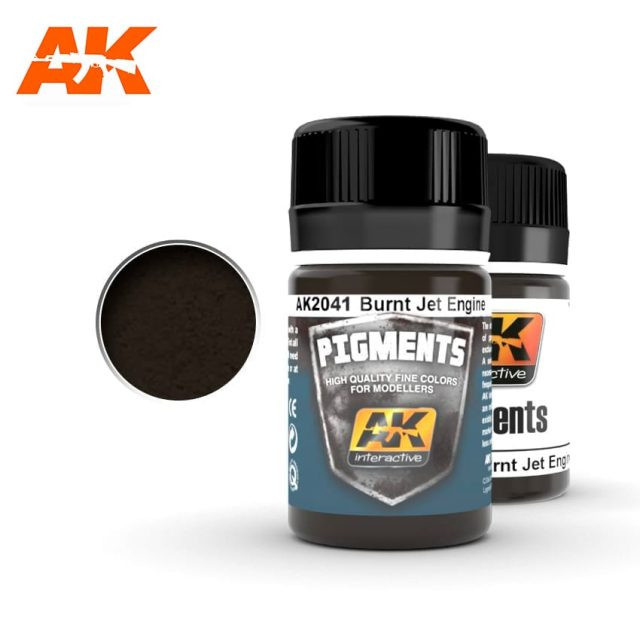 AK Interactive AK2041 BURNT JET ENGINE PIGMENT