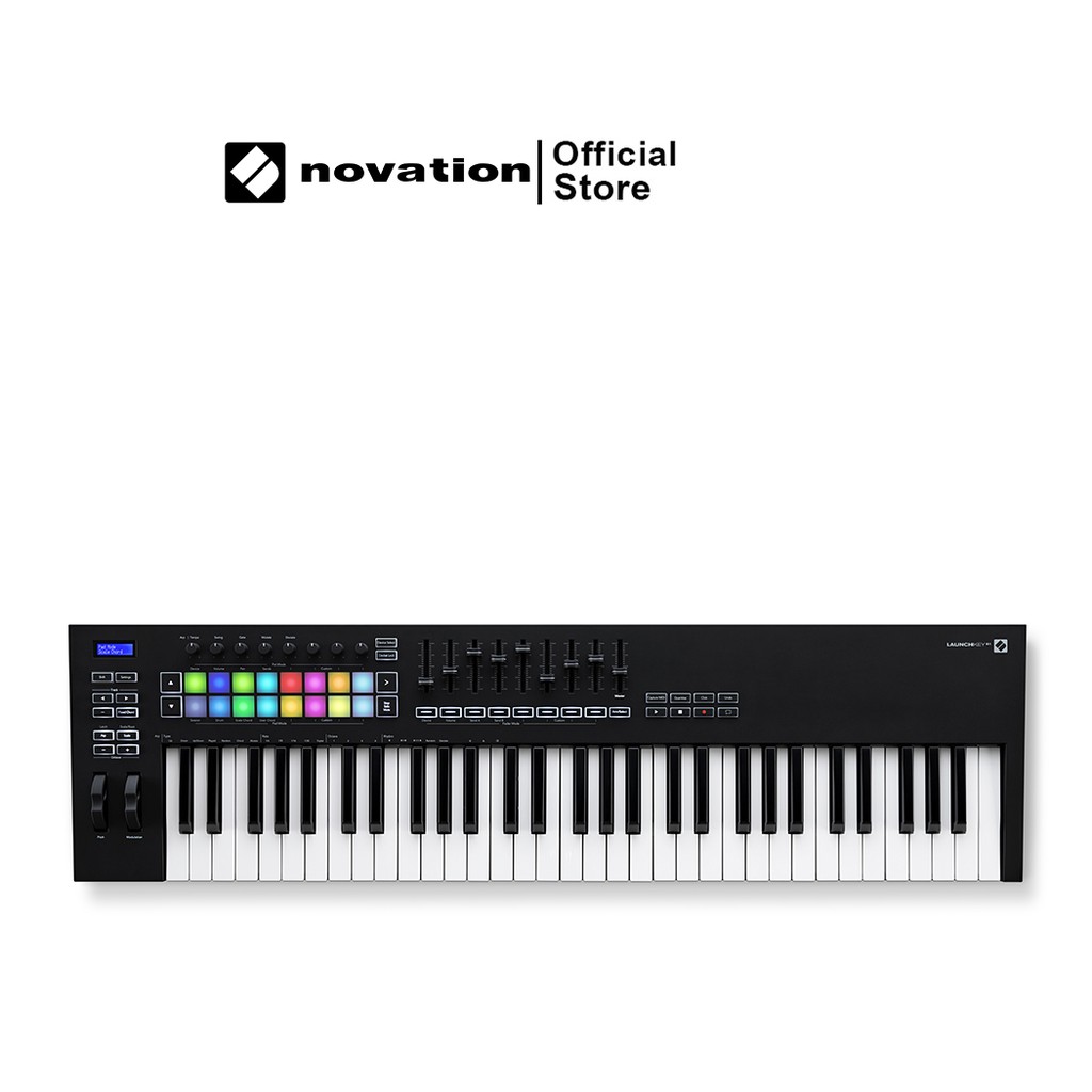 Novation Launchkey 61 MK3 มิดี้คีย์บอร์ดใบ้ คีย์บอร์ดไฟฟ้า 61 Key แบบ USB Midi Keyboard Controller