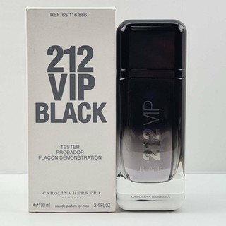 กล่องเทสเตอร์​ของใหม่💖CH 212 Vip Black EDP 100ml