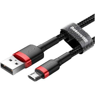 Baseus Micro USB Cable สาย samsung สายชาร์จ สายชาร์จUSB Fast Charge Micro USB-C Charging Data Cable