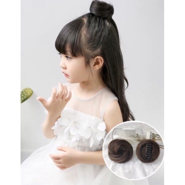 (พร้อมส่ง)‼ แฮร์พีช ดังโงะ กิ๊ฟมวยผมเด็ก 1 คู่