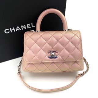 New Chanel coco7.5" pink