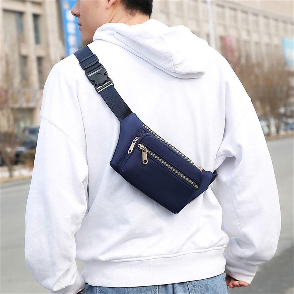 Confianza ไหล่สลิงแพ็คผู้หญิงผู้ชายกันน้ํากีฬา Cross Body Bag