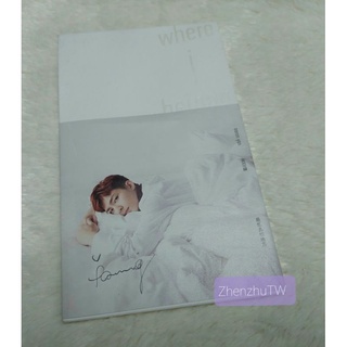 (พร้อมส่ง) อัลบั้ม Aaron Yan - Where I belong +ลายเซ็นสด