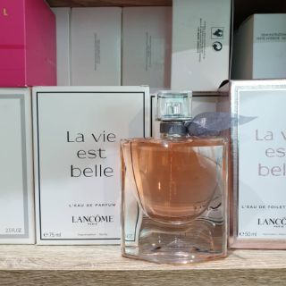 La Vie est belle edp 75 ml เทสเตอร์กล่องขาว