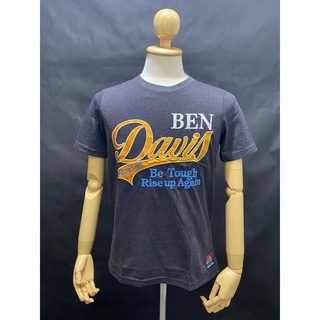 เสื้อยืดคอกลม งานปัก Ben Davis 35 evolution สายสเกต Skate Surf skate ป้ายคอพรีเมี่ยม