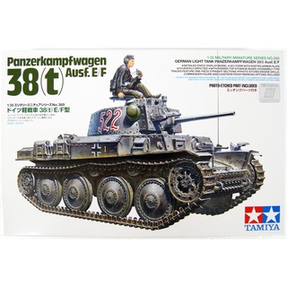 Tamiya 1/35 TA35369 PANZERKAMPFWAGEN 38(t) Ausf.E/F