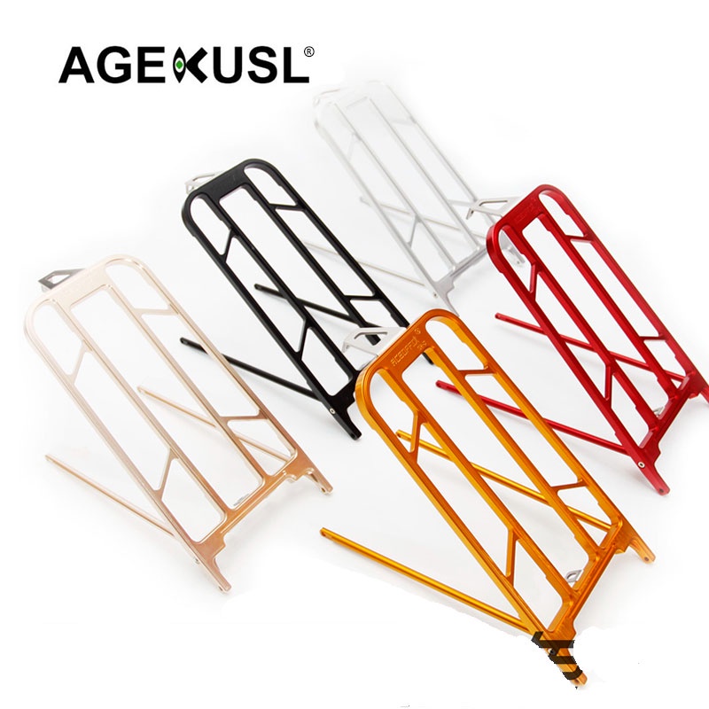 Aceoffix จักรยานด้านหลัง Rack จักรยาน Cargo Rack สําหรับ Brompton 3sixty United Trifold พับจักรยานพั