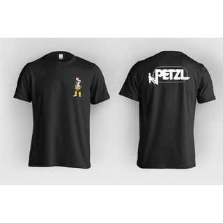 Petzl เสื้อยืด Unisex ลาย IHEARTROPETECH