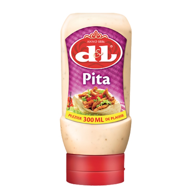 ดี แอนด์ แอล ซอส พิต้า 300 มล - Devos & Lemmens Pita Sauce 300ml