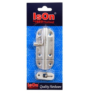 อุปกรณ์ประตู กลอนประตู กลอนทั่วไป ISON 148-2 นิ้ว SS กลอนล็อก Door lock