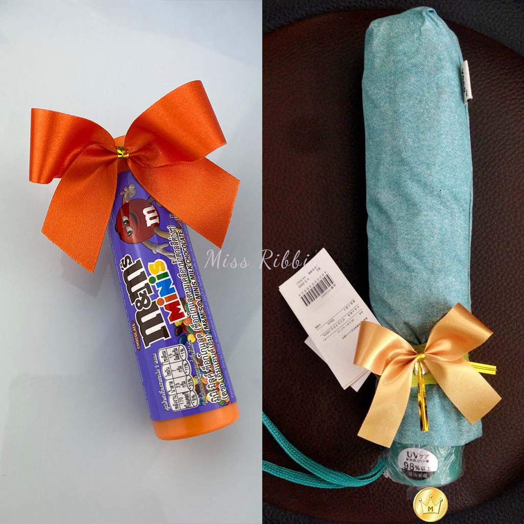 โบว์จิ๋วมัดปากถุงขนม-ของชำร่วย 21มม (*100ชิ้น) สี1/2  (มัดลวด) - รูปที่ 4