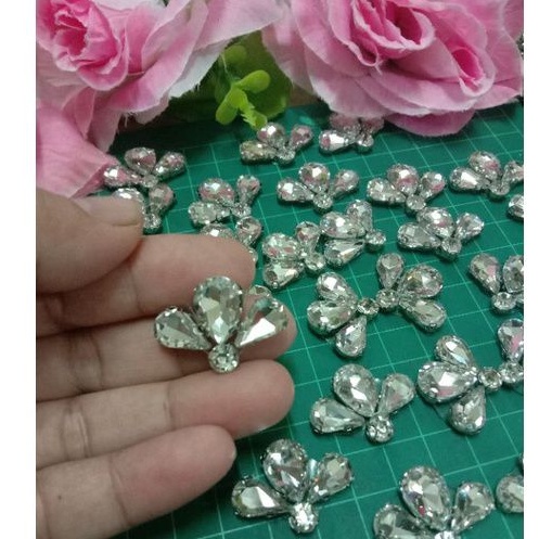 KUNANG FIREFLY DESIGN: GLASS BEADS/IRON ON BEADS/CUNKY BEADS/MANIK TAMPAL/CRYSTAL PATCH