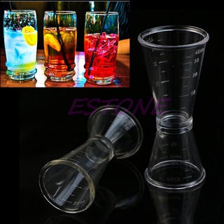 Jigger ถ้วยตวงเครื่องดื่มค๊อกเทล แบบสั้น S / L