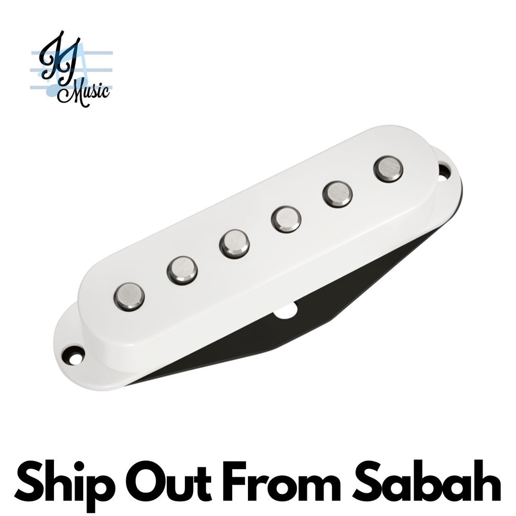 DiMarzio DP416W Area 61 Single Coil Guitar Pickup, สีขาว (DP416 / DP 416)