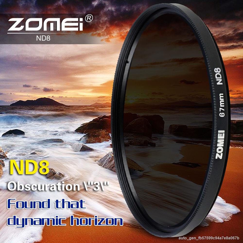 58mm Neutral Density ND8 Filter – Circular Threaded For Camera & Camcorder