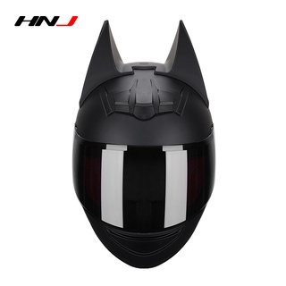 Full Helmet HNJ Motorcycle Bat Helmet Motorcycle Full Helmet