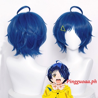 Manmei Anime Wonder Egg Priority Ohto Ai Cosplay Wig Short Wigs Heat Resistant Synthetic Hair