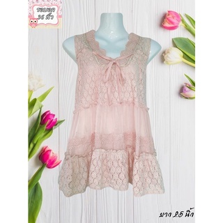เสื้อกล้าม/สายเดี่ยวแฟชั่นผู้หญิง มือสอง