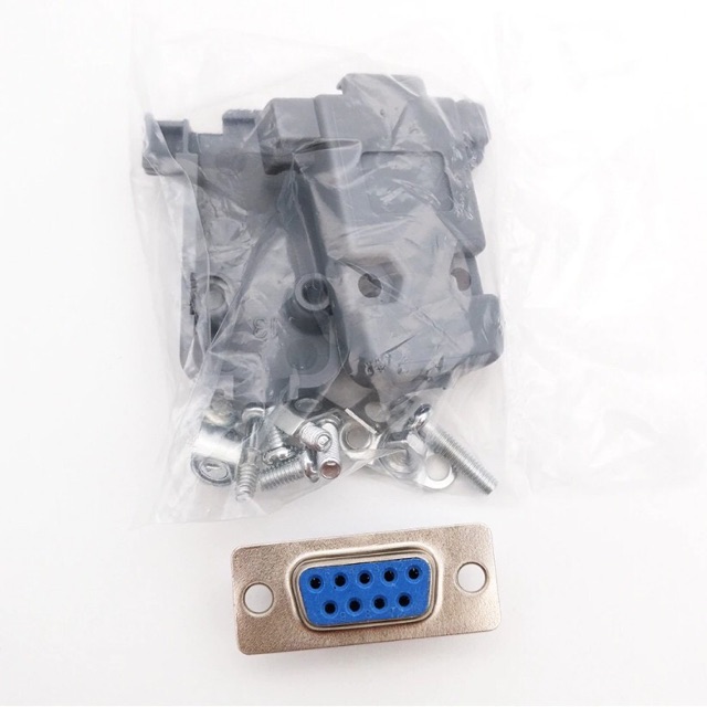 หัวประกอบ ฝาประกอบ ฝาครอบ Serial(DB9) / VGA(DB15)