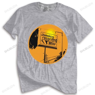 ถูกสุดๆเสื้อยืดลําลอง แขนสั้น คอกลม พิมพ์ลายโลโก้ STUDIO 1 CIRCLE dub reggae trojan records สีฟ้า แฟชั่นสําหรับผู้ชาย