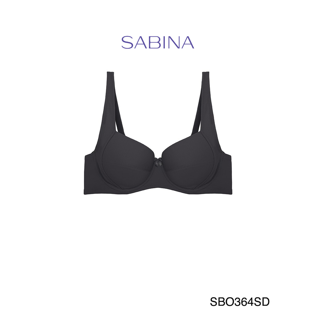Sabina เสื้อชั้นใน (มีโครง) รุ่น Function Bra รหัส SBO364SD สีเทาเข้ม