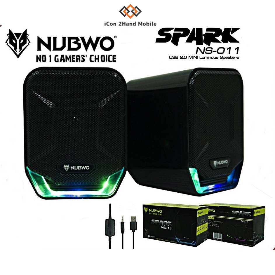 NUBWO ลำโพงคอม แจ็คUSB Nubwo รุ่น NS-11/NS-39/NS-40/NS-41/NS-44 ของแท้ประกัน1ปี (กลุ่ม2)