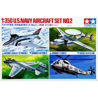 Tamiya 1/350 TA78009 US NAVY AIRCRAFTR SET No.2