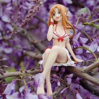 ตุ๊กตาอนิเมะ Sword Art Online Desoodle-Pressing Doll Sitting Posture Yuuki Asuna Asuna Noodles-Pressing