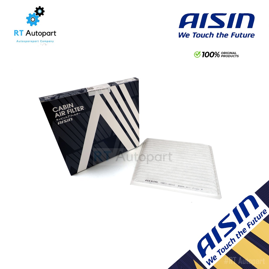 Aisin กรองแอร์ Toyota Wish Altis ZZE121 ปี03-08 Camry ACV30 ปี03-07  / CBFT-4012