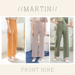 Martin Trousers (new color) กางเกงขาม้า เย็บเดินเส้น