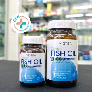 Vistra salmon fish oil 1000 mg plus vitamin E_