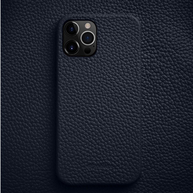 Melkco Cowhide หนังปกหลังสําหรับ iPhone 12 Pro Max Case 11 Pro Max X XR XS 13 12Mini 2020
