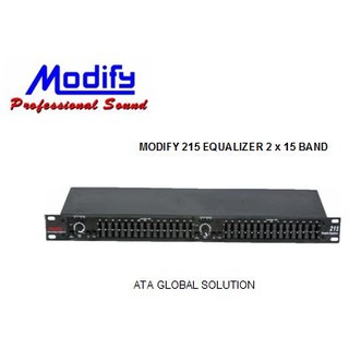 equalizer modify 215 Eq 215 เครื่องปรับเสียง ปรี อีคิว โมดิฟาย 215 เครื่องผสมสัญญาณ ออดิโออินเตอร์เฟส