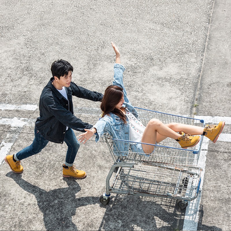 Yiping121 [คลังสินค้าพร้อม]  Boots Carter รองเท้ากีฬากลางแจ้งชั้นบนหนังพื้นผิวเอ็นเนื้อ Outsole กันน้ํา High-Top ผู้ชายผู้หญิงรองเท้า - รูปที่ 6