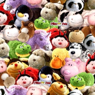 Pillow Pets หมอตุ๊กตา พับได้ แผ่ได้ ขนนุ่ม