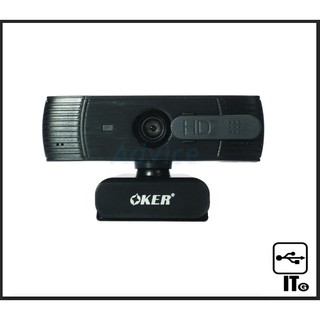 กล้องคอม WEBCAM OKER HD868 กล้องเว็บแคม ประกัน 1Y