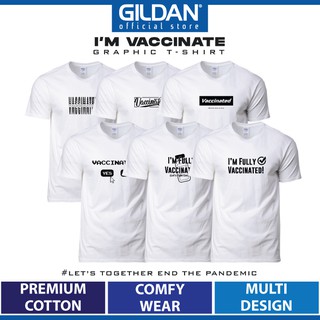 Gildan เสื้อยืดลําลอง แขนสั้น คอกลม พิมพ์ลาย Swag Vaccinated พรีเมี่ยม แฟชั่นสําหรับผู้ชาย ผู้หญิง 76000 Group E