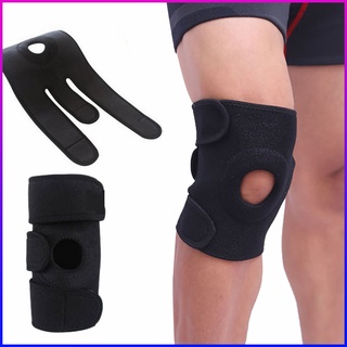 สายรัดเข่า Full Size Spring เสริมสปริง ที่รัดเข่า ป้องกันอาการบาดเจ็บ สนับเข่า พยุงหัวเข่า Knee Support สนับเข่าสปริง