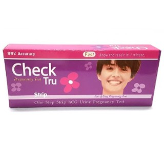 Check Tru ชุดทดสอบการตั้งครรภ์แบบจุ่ม Pregnancy test (09048)