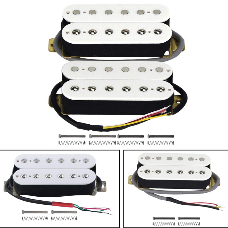 คอกีต้าร์ไฟฟ้า Humbucker Pickups Alnico V Pickup สีขาว Dbt