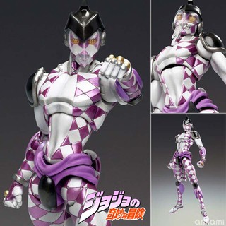 งานแท้ Medicos Figma Original ฟิกม่า JoJos Bizarre Adventure โจโจ้ ล่าข้ามศตวรรษ Stand P. H. Purple Haze เพอร์เพิล เฮซ