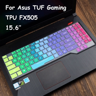 Keyboard Cover For Asus TUF Gaming FX505 Fx505ge FX505DV FX505G FX 505 GD DT GM FX505GM FX505GD Fx505DT 15.6 Laptop Keyboard Protector Skin ROG Silicone