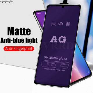 ฟิล์มกระจกนิรภัยกันรอยหน้าจอ ผิวด้าน กันแสงสีฟ้า สําหรับ Xiaomi Note 8 7 6 5 Pro PocoPhone F1 A2 Lite Mi A3 Redmi Note 9S 9 Pro Max Redmi K30 K20 Pro Mi 8 Lite