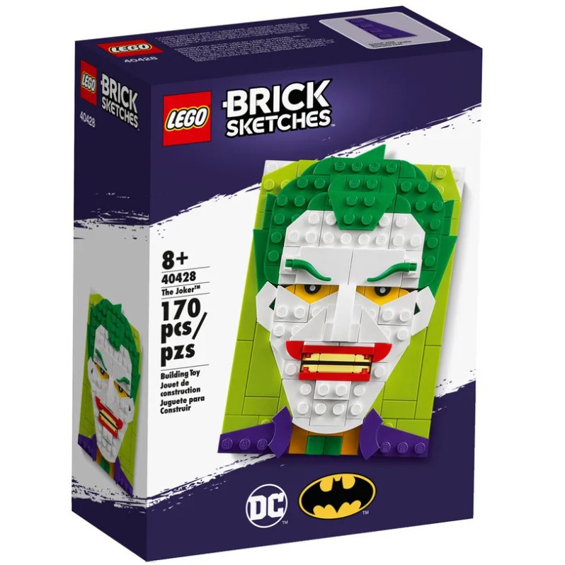 ของแท้ Lego The Joker 40428 Brick Sketches มือ1 กล่องสวยคม