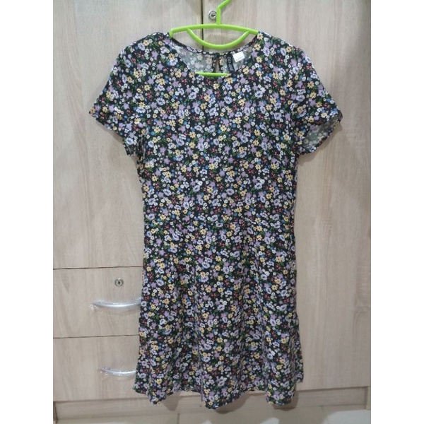 เดรสลายดอก  size 165/88A